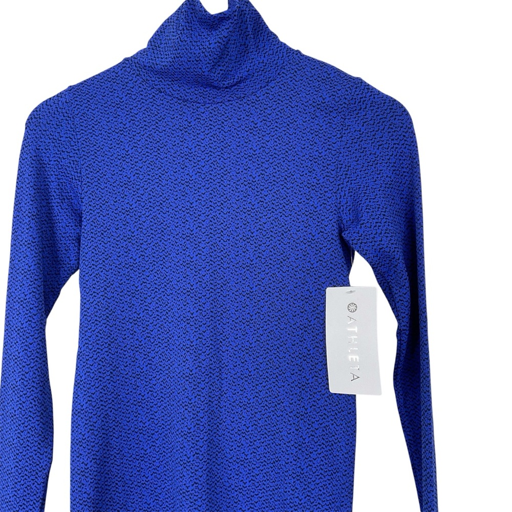 Athleta Flurry Peak Turtleneck Blue Size XS - Picture 2 of 5